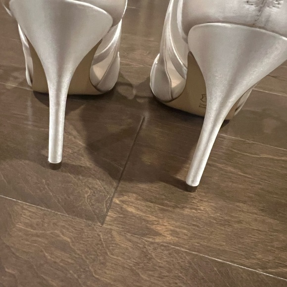 Wedding/bridal Evening heels with mesh - Picture 3 of 7